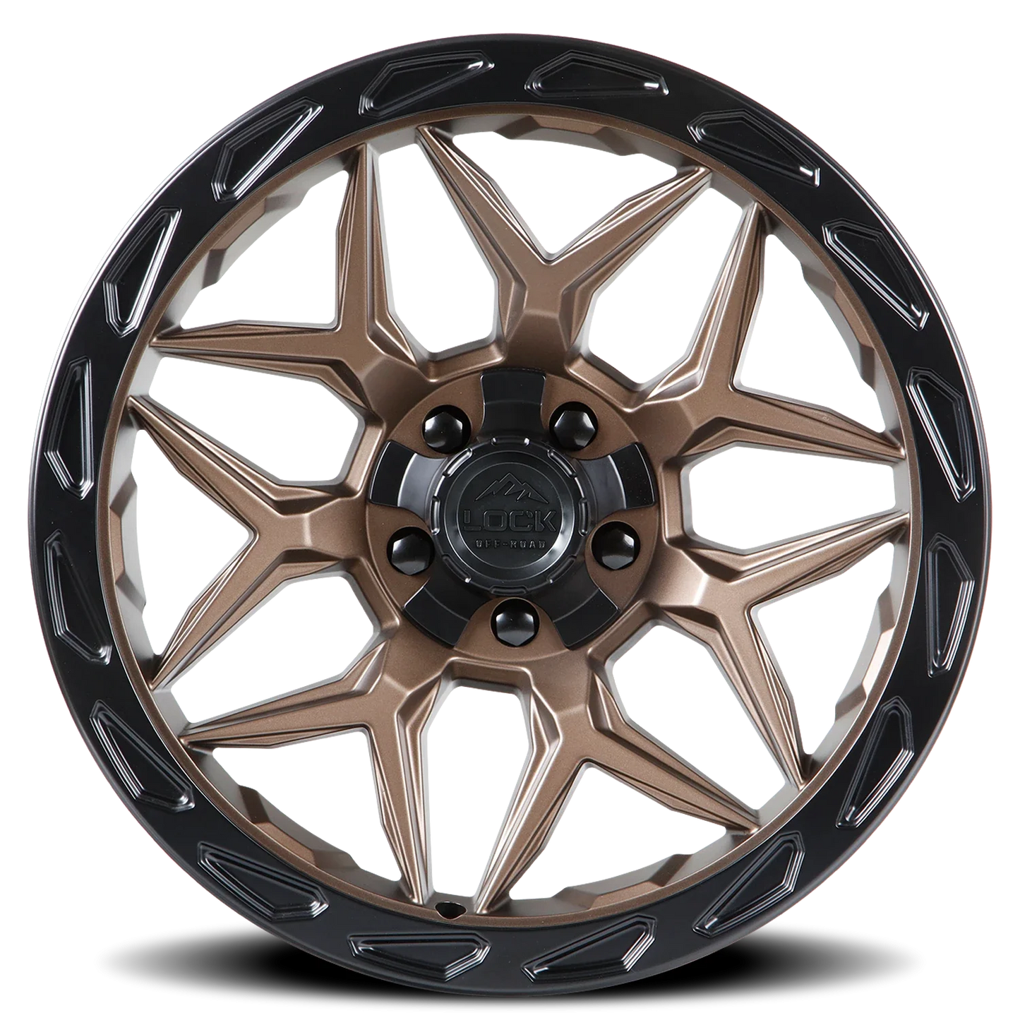 Lock Offroad Matrix BRZ 22x10 -18 6x135/6x139.7mm 106.2mm Matte