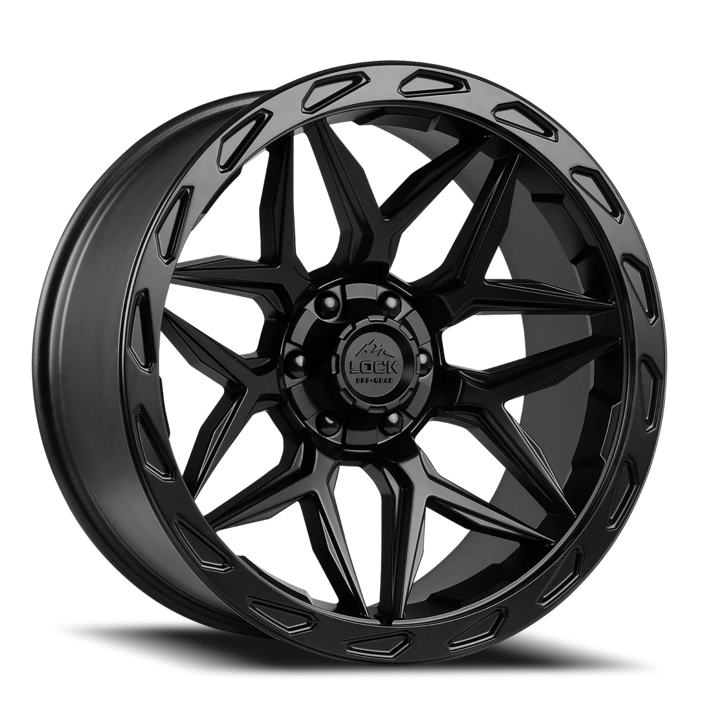 Lock Offroad Matrix MB 17x9 -12 6x135/6x139.7mm 106.2mm Matte