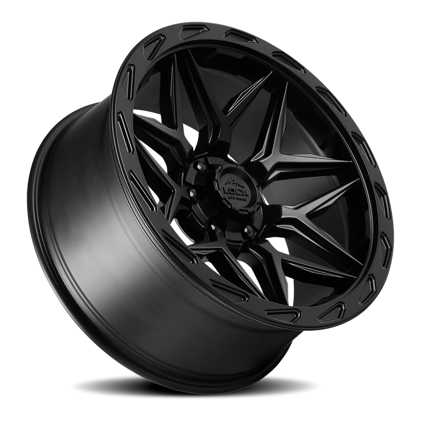 Lock Offroad Matrix MB 17x9 -12 6x135/6x139.7mm 106.2mm Matte
