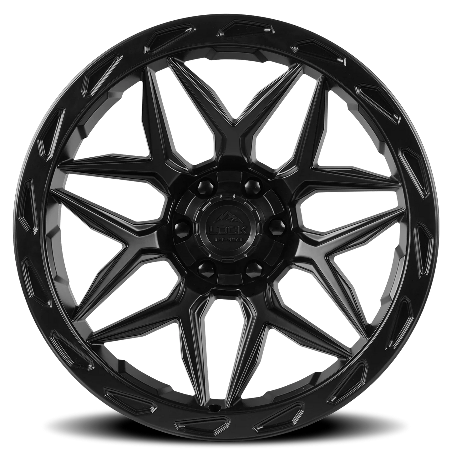 Lock Offroad Matrix MB 17x9 -12 6x135/6x139.7mm 106.2mm Matte