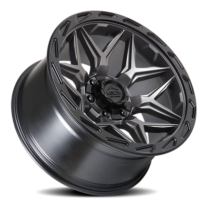 Lock Offroad Matrix MG 20x10 -18 5x127/5x139.7mm 87.1mm Matte