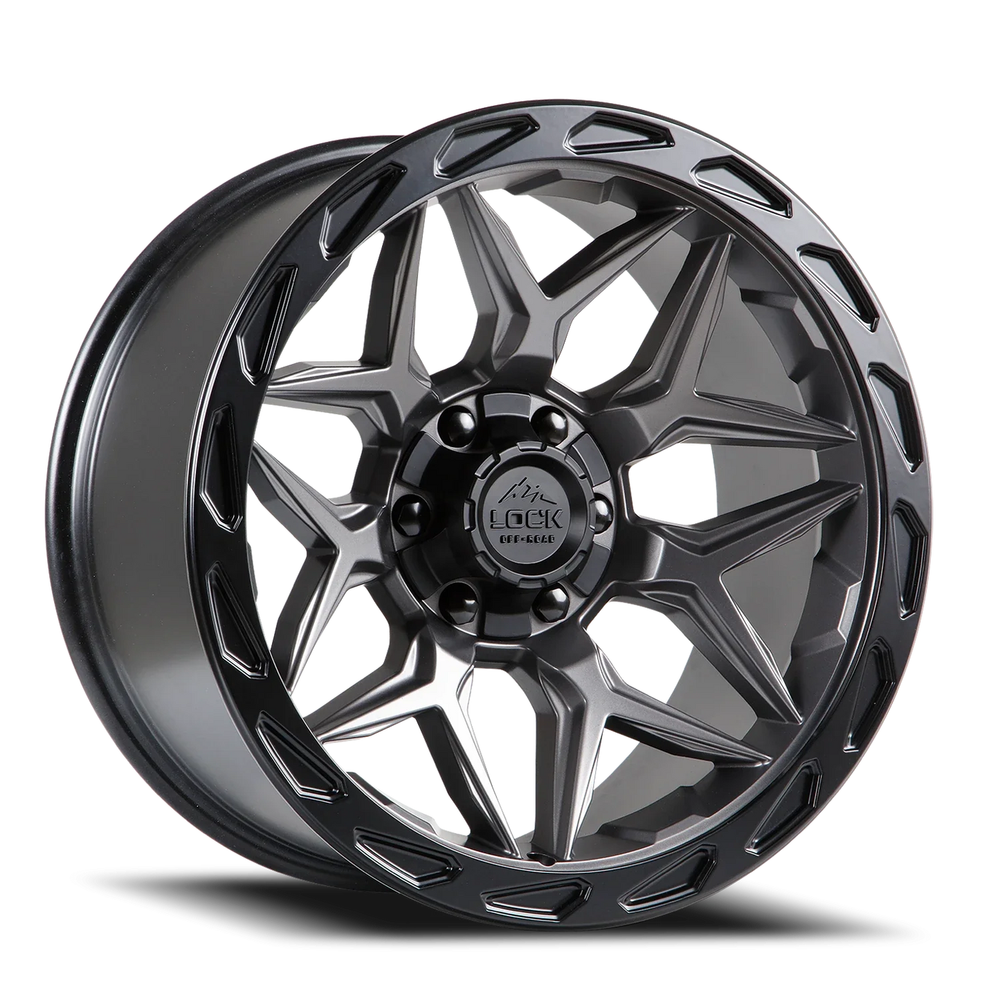 Lock Offroad Matrix MG 20x10 -18 6x135/6x139.7mm 106.2mm Matte
