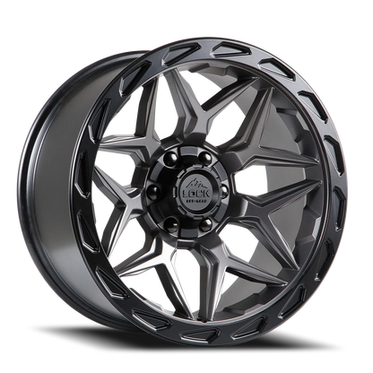 Lock Offroad Matrix MG 20x10 -18 6x135/6x139.7mm 106.2mm Matte