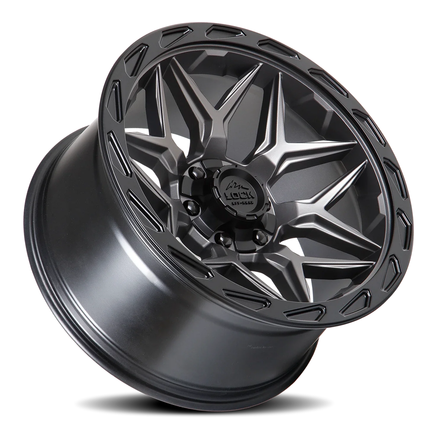 Lock Offroad Matrix MG 20x10 -18 6x135/6x139.7mm 106.2mm Matte