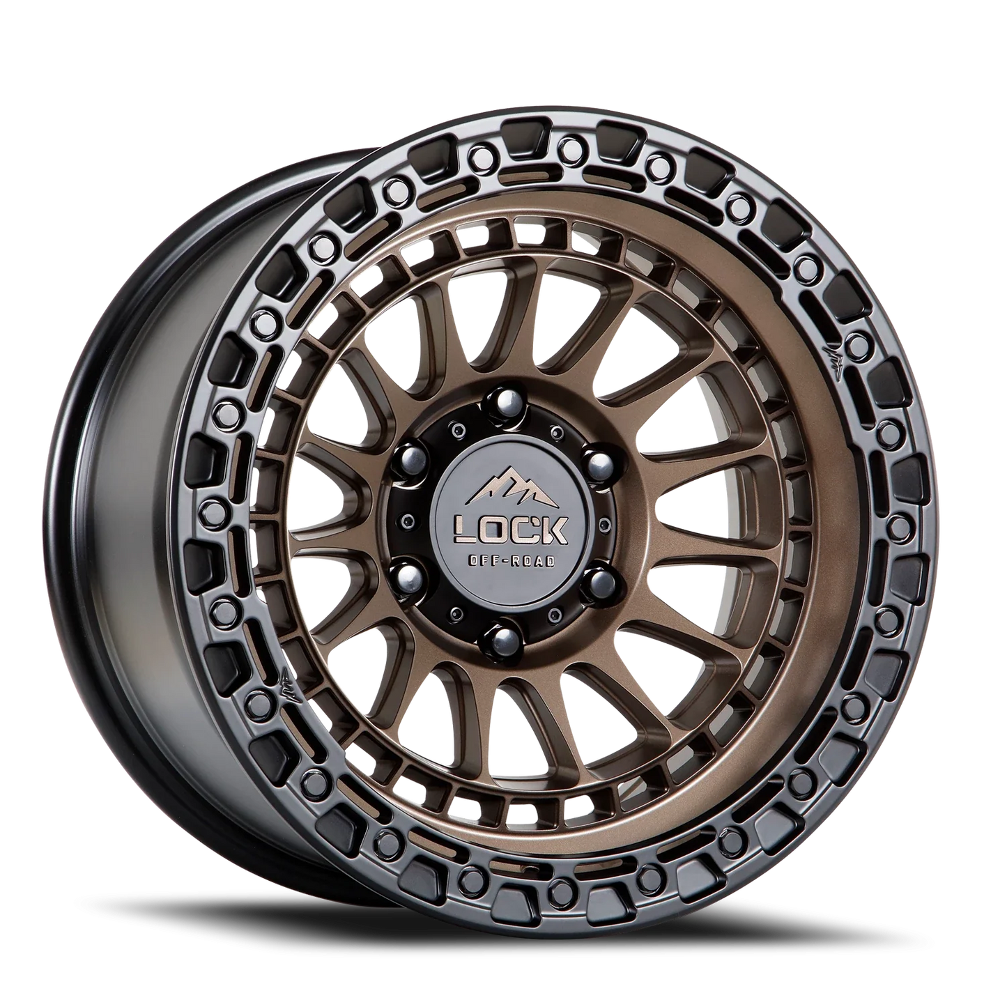 Lock Offroad Mojave BRZ 17x9 +12 8x165.1mm 125.2mm Matte