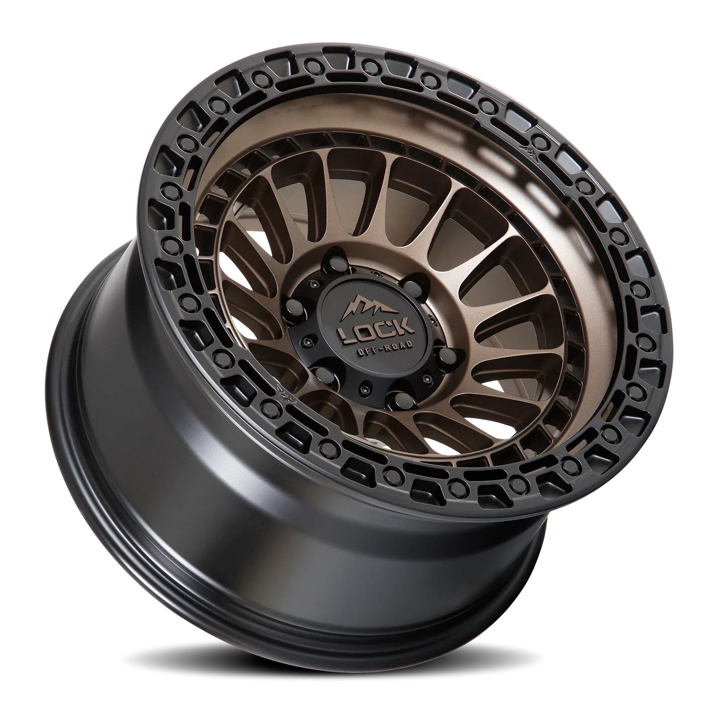 Lock Offroad Mojave BRZ 17x9 +12 8x165.1mm 125.2mm Matte