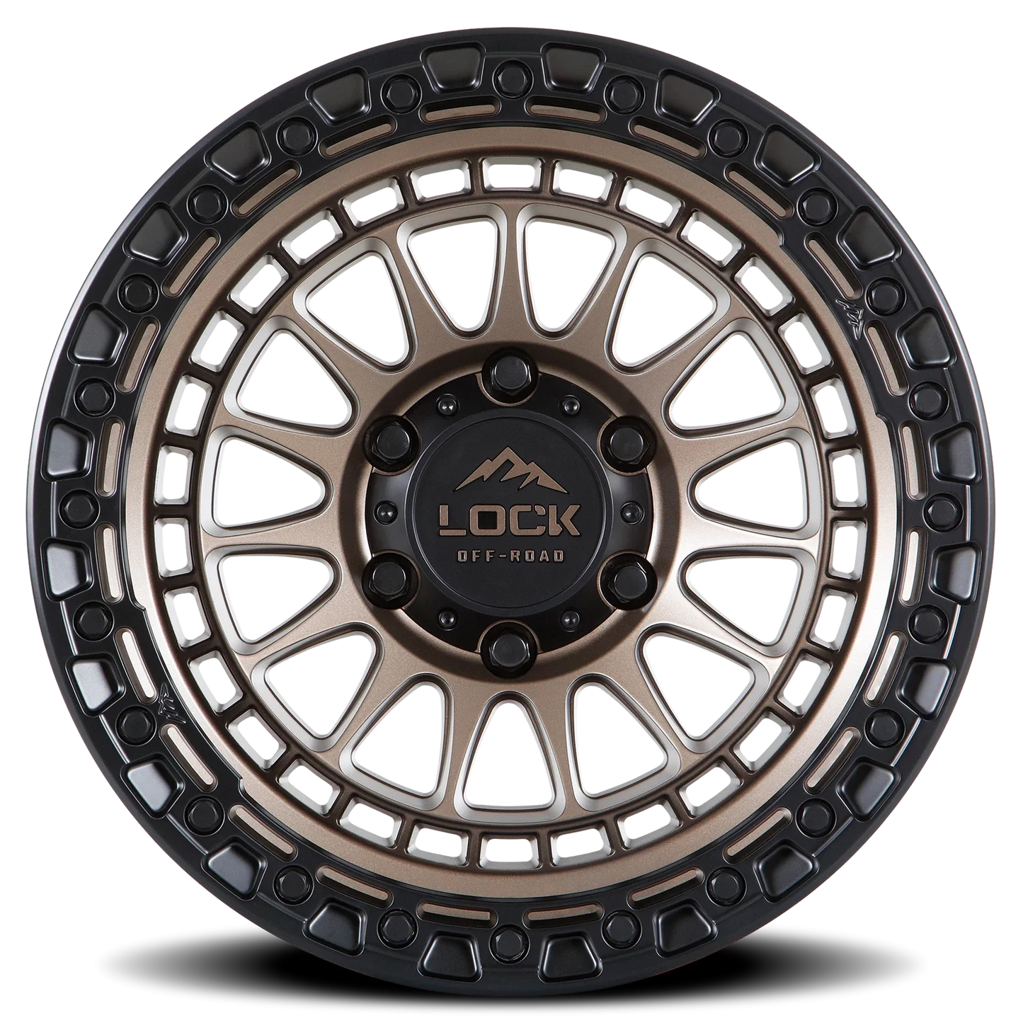Lock Offroad Mojave BRZ 17x9 +12 8x165.1mm 125.2mm Matte