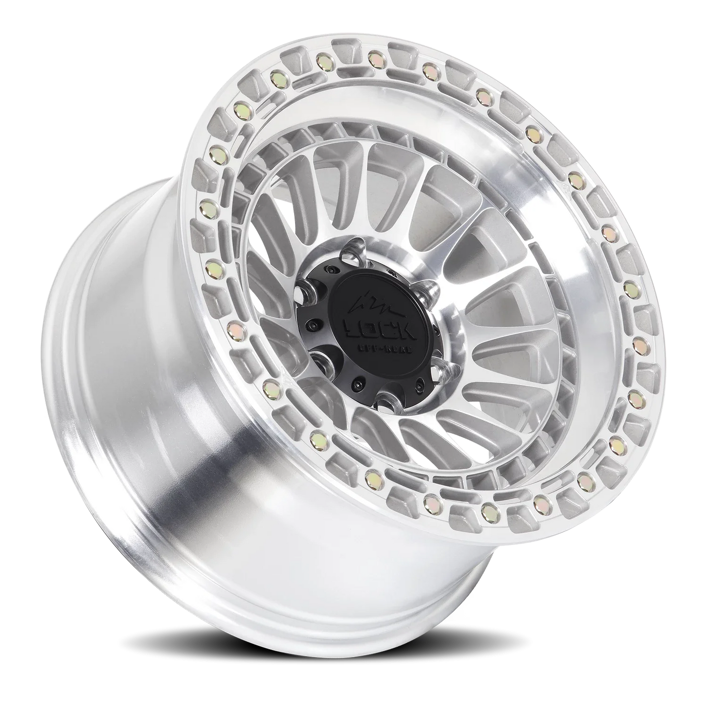 Lock Offroad Mojave MC 17x8.5 +25 5x127mm 71.5mm Machined