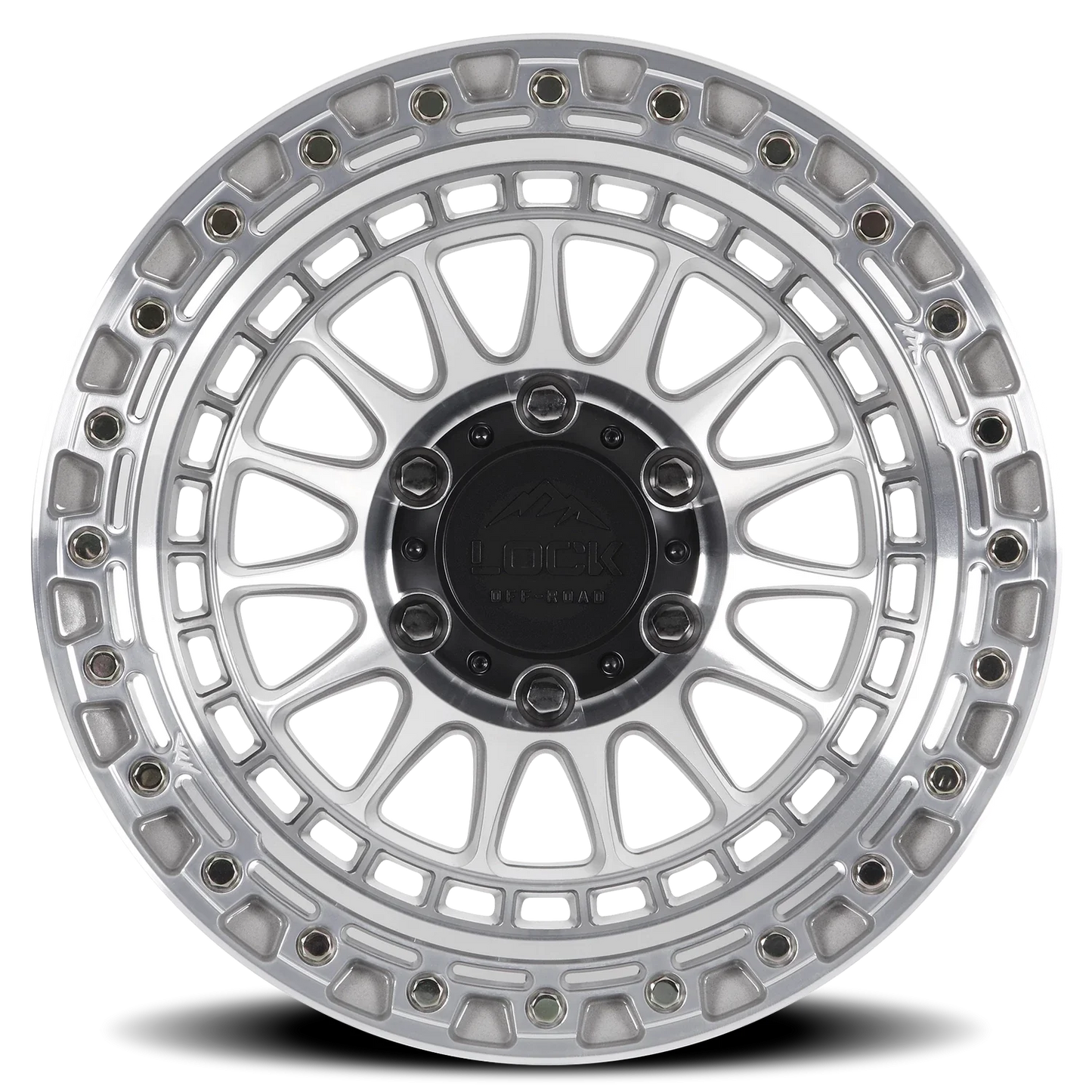 Lock Offroad Mojave MC 17x8.5 +25 5x127mm 71.5mm Machined