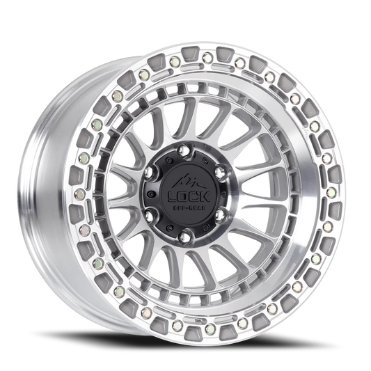 Lock Offroad Mojave MC 17x9 +12 8x165.1mm 125.2mm Machined