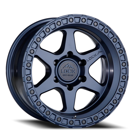 Lock Offroad Olympus BLU 18x9 +12 5x127mm 71.5mm Matte
