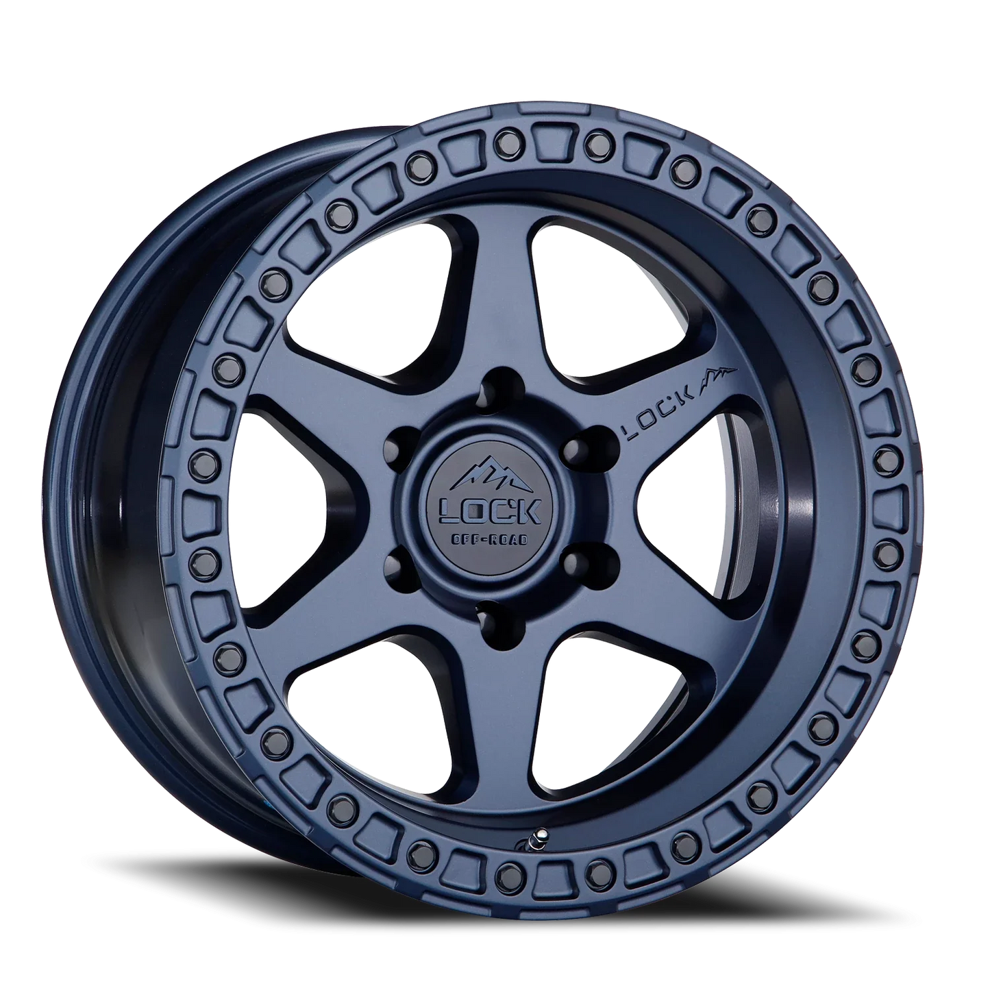Lock Offroad Olympus BLU 20x10 +24 6x135mm 87.1mm Matte