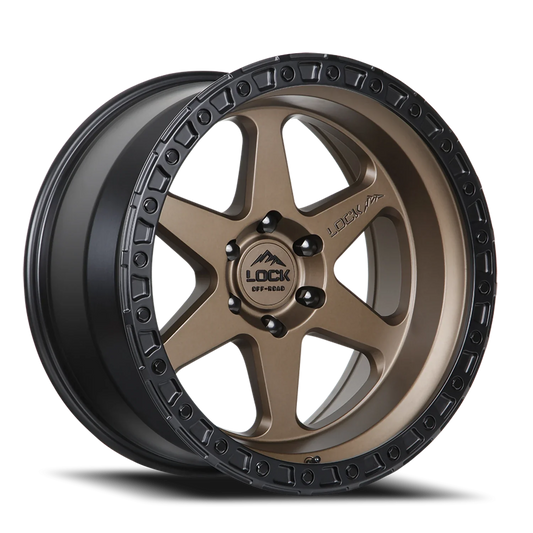 Lock Offroad Olympus DBRZ 17x9 -12 5x127mm 71.6mm Matte