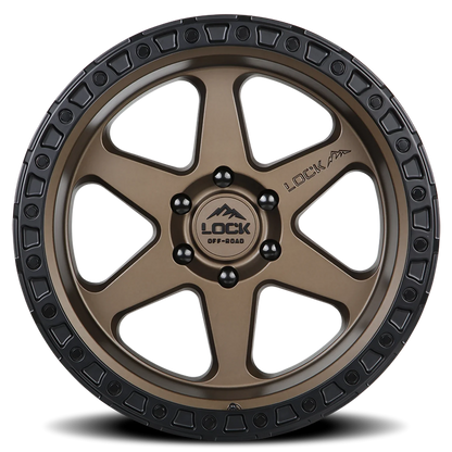 Lock Offroad Olympus DBRZ 20x10 -24 6x139.7mm 106.2mm Matte