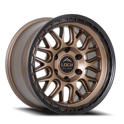 Lock Offroad Onyx BRZ 17x9 -12 6x139.7mm 106.2mm Matte