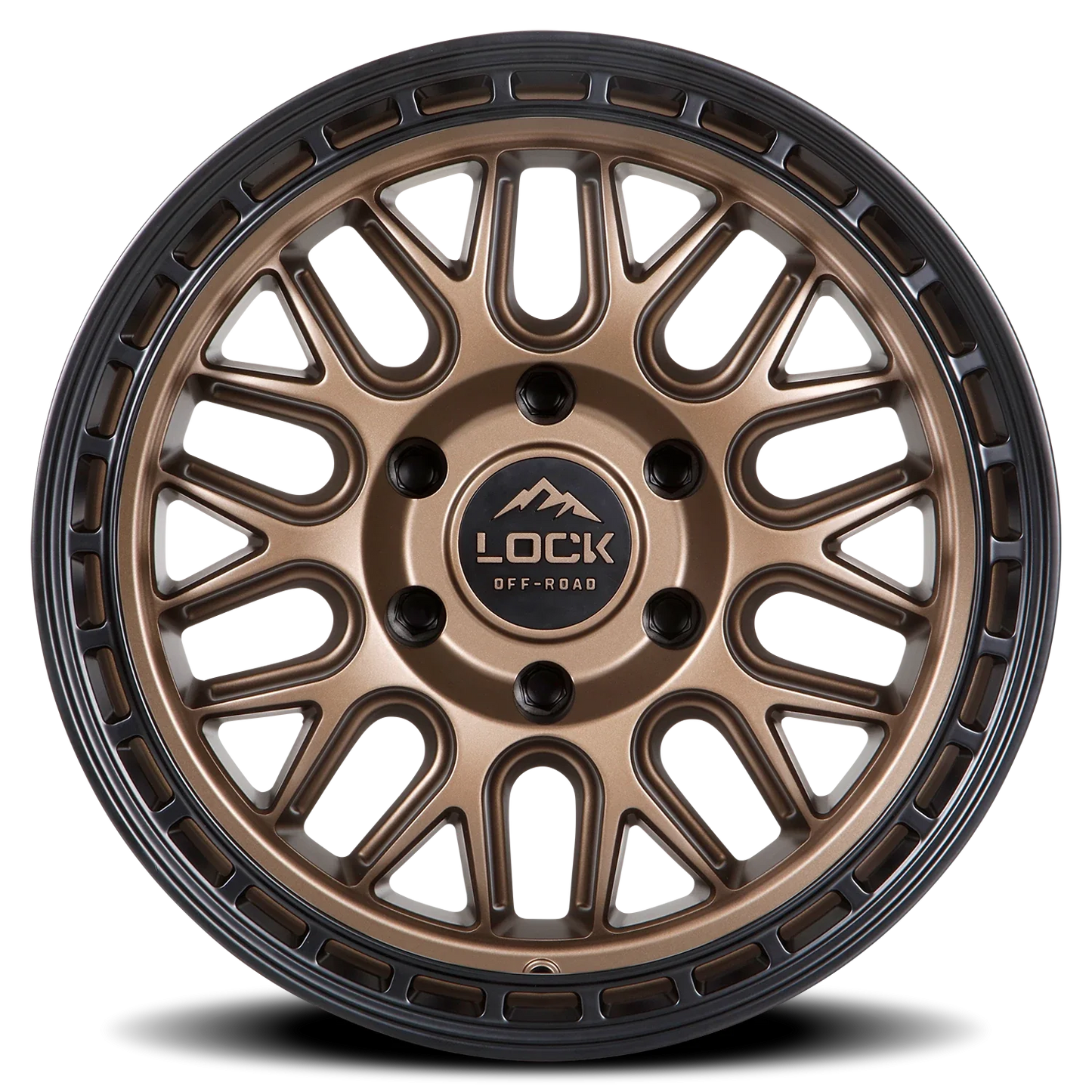Lock Offroad Onyx BRZ 17x9 -12 6x139.7mm 106.2mm Matte