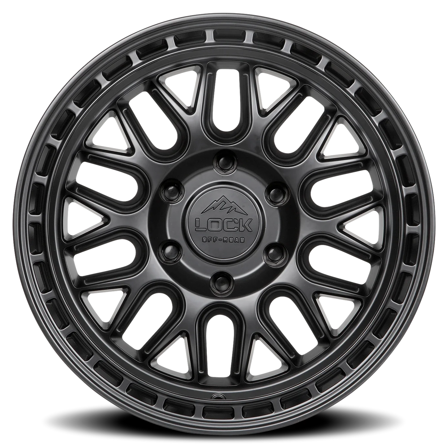 Lock Offroad Onyx MB 17x9 -12 6x139.7mm 106.2mm Matte