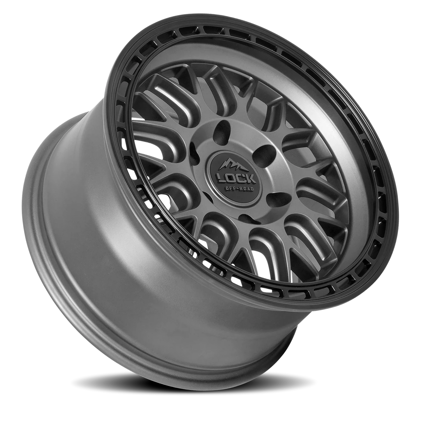 Lock Offroad Onyx MG 17x9 -12 6x139.7mm 106.2mm Matte