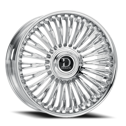 Dolce Luxury Razzo C 22x9.5 +35 6x135/6x139.7mm 106.2mm Chrome
