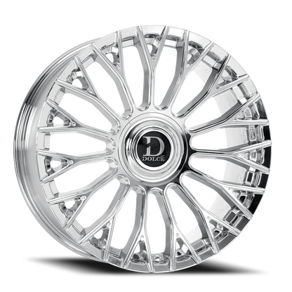 Dolce Luxury Roma C 22x10.5 +40 5x112/5x114.3mm 73.1mm Chrome