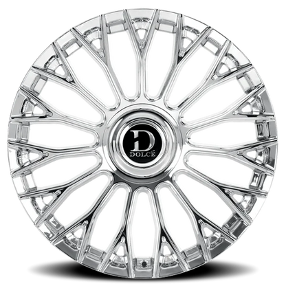 Dolce Luxury Roma C 22x9 +15 5x115/5x120mm 73.1mm Chrome
