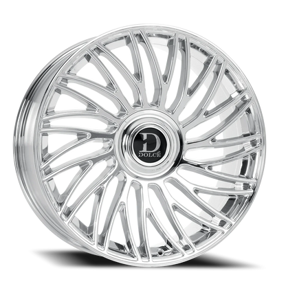 Dolce Luxury Sesto C 22x9.5 +35 6x135/6x139.7mm 106.2mm Chrome