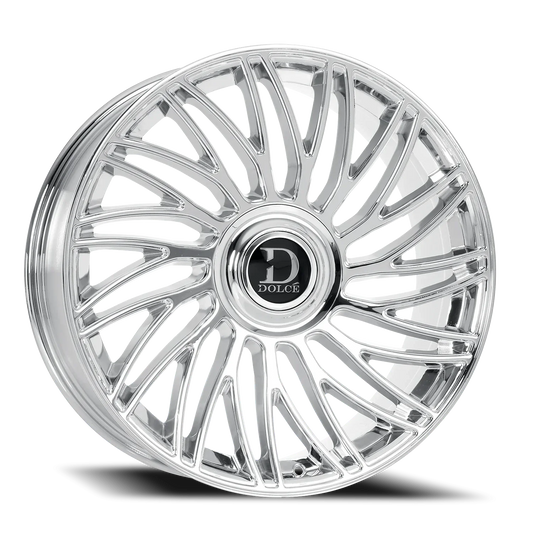 Dolce Luxury Sesto C 22x9.5 +35 6x135/6x139.7mm 106.2mm Chrome