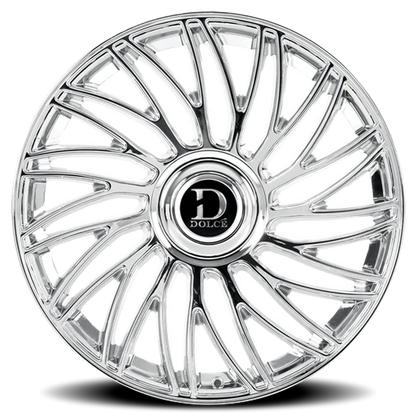 Dolce Luxury Sesto C 22x9.5 +35 6x135/6x139.7mm 106.2mm Chrome