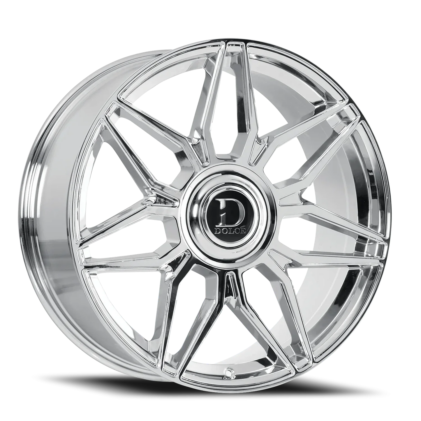 Dolce Luxury Verona C 22x9.5 +35 6x135/6x139.7mm 106.2mm Chrome
