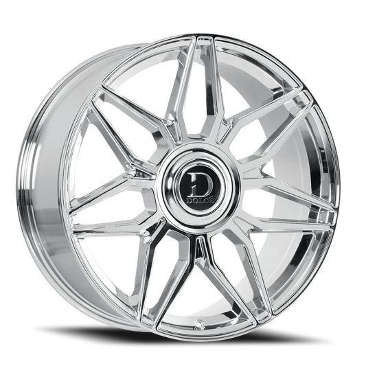 Dolce Luxury Verona C 24x10 +25 6x135/6x139.7mm 106.2mm Chrome