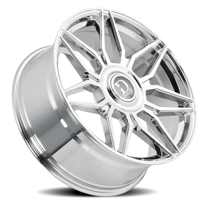 Dolce Luxury Verona C 22x9.5 +35 6x135/6x139.7mm 106.2mm Chrome