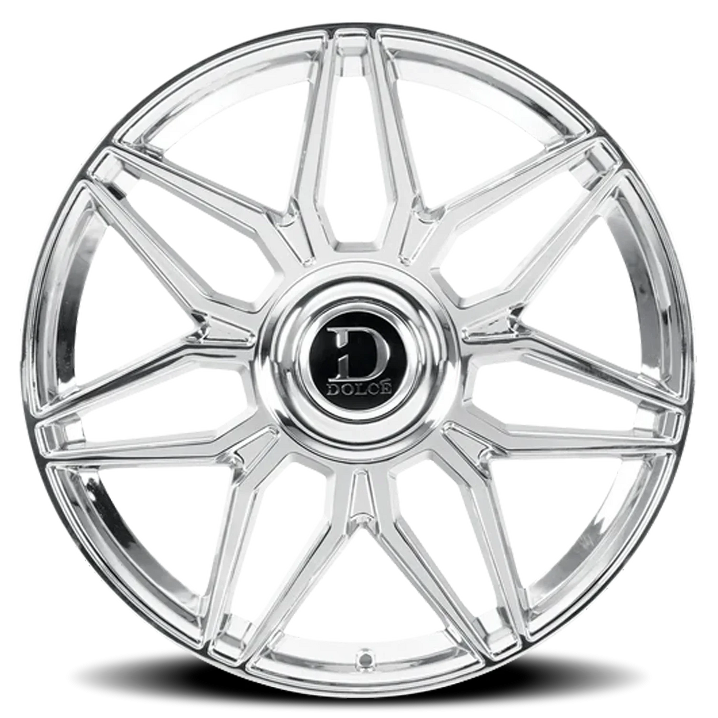 Dolce Luxury Verona C 22x9.5 +35 6x135/6x139.7mm 106.2mm Chrome