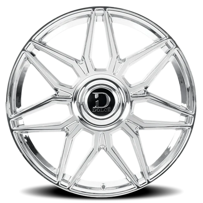 Dolce Luxury Verona C 22x9.5 +35 6x135/6x139.7mm 106.2mm Chrome