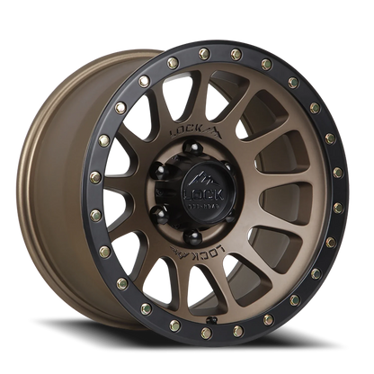 Lock Offroad Yosemite DBRZ 20x10 -18 8x170mm 125.2mm Matte