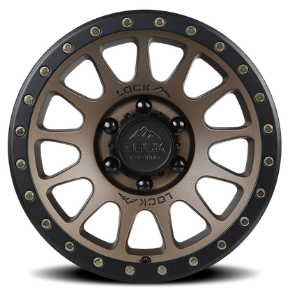 Lock Offroad Yosemite DBRZ 20x10 -18 8x170mm 125.2mm Matte