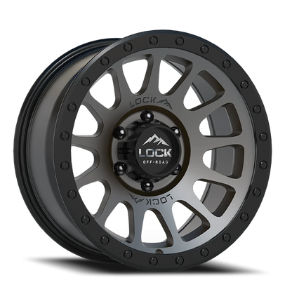 Lock Offroad Yosemite MG 17x9 +0 6x135mm 87.1mm Matte