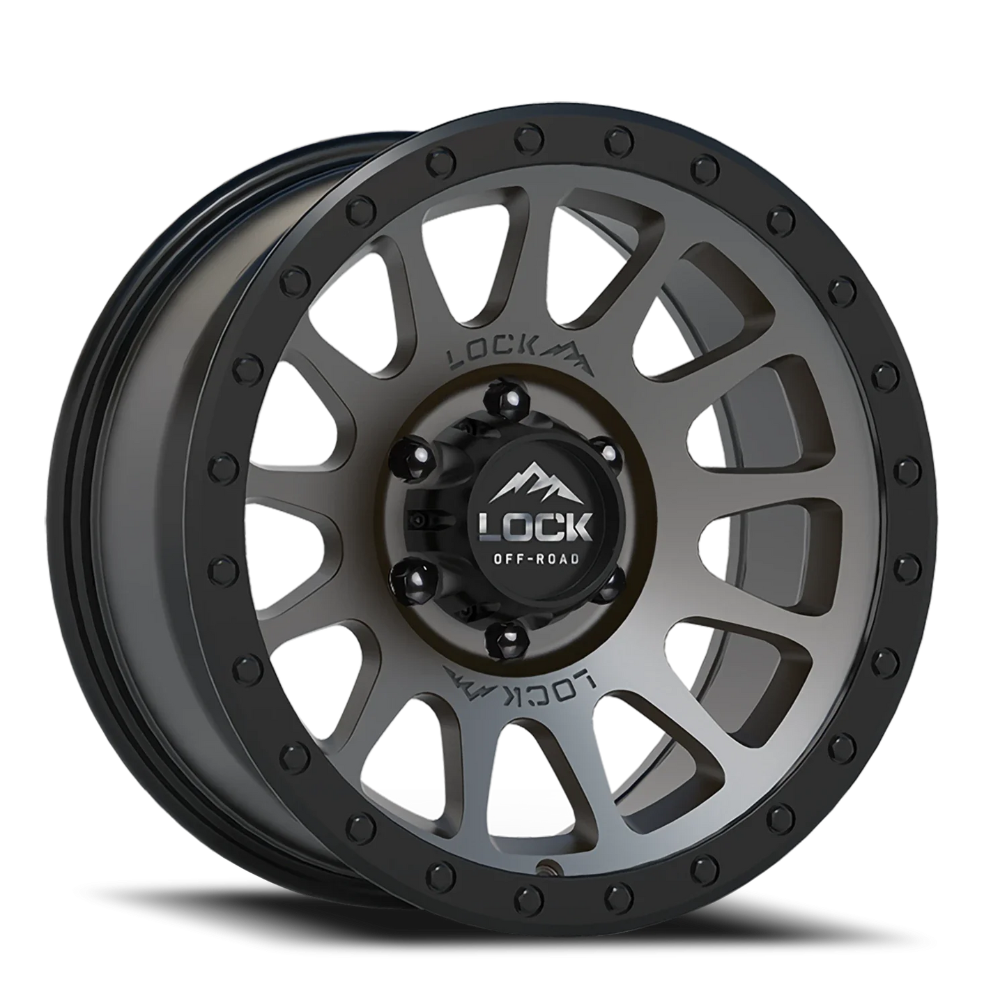 Lock Offroad Yosemite MG 20x10 -18 6x139.7mm 106.2mm Matte