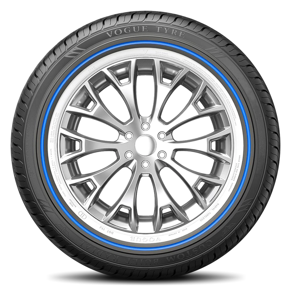 Vogue Custom Built Radial Viii Blue Stripe Tires 245/45R19 03306301