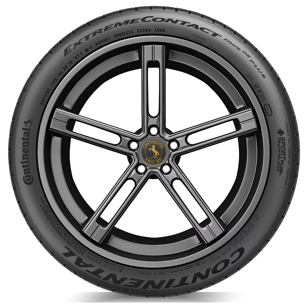 Continental Extremecontact DWS06 Plus Tires 275/40ZR21XL 15578620000